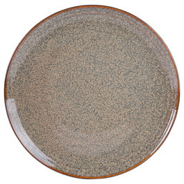 Avet Plato Llano Gris Antique Diámetro 27 cm (4 Unidades)